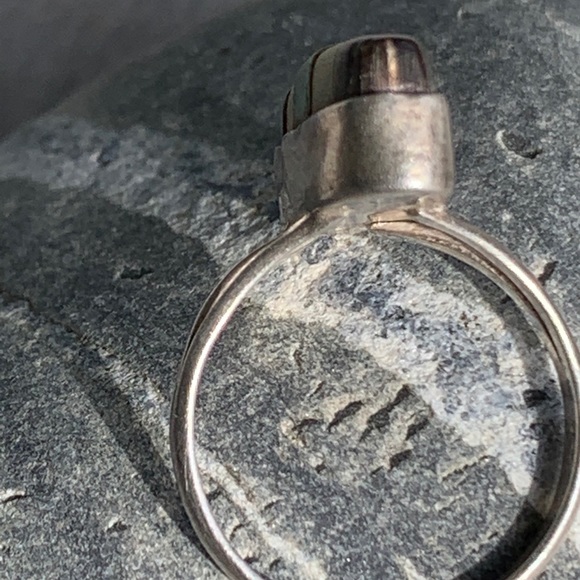 Native American | Multiple Stone and Sterling Ring - Picture 3 of 11